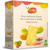 VIVIBIO Pane Azzimo di Farro con Lenticchie e Carota 200 grammi