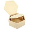 Artemio scatole impilabili, Legno, Beige, 22 x 9 x 19 cm
