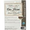 Dimensions Dimensioni contato punto croce 12,7 x 17,8 cm - Inspirational, Polyester Blend, Multi-Colour, 17 x 12 x 0.2 cm