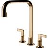 Gessi PRONTA CONSEGNA - Gessi Miscelatore a 3 fori Inciso Collection 58701 735 finitura Warm Bronze - IN PROMOZIONE FINO AL 13/07