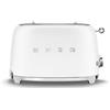 Smeg linea Anni '50 Smeg Tostapane 2x2 TSF01WHMEU finitura bianco matt