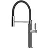 Gessi Miscelatore semi pro monocomando con doccetta estraibile Venti20 60634 031 finitura cromato