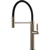 Gessi Miscelatore semi pro monocomando con doccetta estraibile Venti20 60634 149 finitura Finox - IN PROMOZIONE FINO AL 22/06