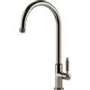 Gessi Miscelatore monocomando Venti20 60620 720 finitura Nickel PVD - IN PROMOZIONE FINO AL 22/06