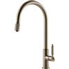 Gessi Miscelatore monocomando con doccetta estraibile Venti20 60622 149 finitura Finox - IN PROMOZIONE FINO AL 15/06