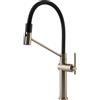Gessi Miscelatore semi pro monocomando con doccetta estraibile Habito 60664 149 finitura Finox - IN PROMOZIONE FINO AL 3/08