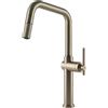 Gessi Miscelatore monocomando con doccetta estraibile Habito 60652 149 finitura Finox