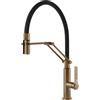 Gessi Miscelatore semi pro monocomando con doccetta estraibile Officine - Gessi 60055 726 finitura Warm Bronze Brushed