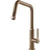 Gessi Miscelatore monocomando con doccetta estraibile Officine - Gessi 60053 726 finitura Warm Bronze Brushed - IN PROMOZIONE FINO AL 15/06