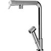 Gessi Miscelatore monocomando con doccetta estraibile Fisso Collection 60640 031 finitura cromato - IN PROMOZIONE CON VOUCHER FINO AL 29/06