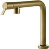 Gessi Miscelatore monocomando abbattibile Su and Giù Collection 60071 716 finitura Gold Brushed