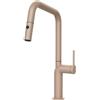 Gessi Miscelatore monocomando con doccetta estraibile Stelo Collection 60307 275 finitura Matte Cipria - IN PROMOZIONE CON VOUCHER FINO AL 29/06