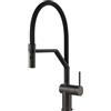 Gessi Miscelatore semi pro monocomando con doccetta estraibile Inedito Collection 60429 707 finitura Black Metal Brushed PVD - IN PROMOZIONE FINO AL 15/06