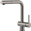 Gessi Miscelatore monocomando con doccetta estraibile Acciaio Collection 60598 239 finitura Steel Brushed - IN PROMOZIONE FINO AL 15/06