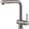 Gessi Miscelatore monocomando con doccetta estraibile Acciaio Collection 60600 239 finitura Steel Brushed - IN PROMOZIONE FINO AL 15/06
