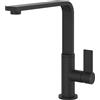 Gessi PRONTA CONSEGNA - Gessi Miscelatore monocomando Helium Collection 17015 299 finitura Matte Black - IN PROMOZIONE CON VOUCHER FINO AL 29/06