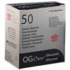 Biochemical System Intern. Strisce Misurazione Glicemia Ogcare 50 Pezzi