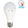 V-TAC LAMPADINA LED E27 9W A70 BIANCO NATURALE CON EMERGENZA VT-509 -LED7010