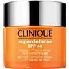 Clinique Superdefense Spf 40 - Gel Idratante Prevenzione Antietà + Anti-Fatica - Tutti I Tipi Di Pelle - 50 ml