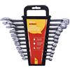 Amtech K0425 Set di Chiave Combinata con Cremagliera, Multicolore