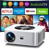 Horlat Proiettore 4K Supporto 6G Wifi Bluetooth 28000 Lumen Zoom Digitale App Integrate