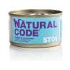 Natural Code ST01 (tonno e zucchine) - 6 lattine da 85gr.