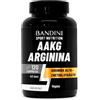 Bandini® AAKG Arginina Alfa-Ketoglutarato in Rapporto 2:1-120 Compresse | 100% Vegan (1000mg per compressa) - Integratore di L-Arginina Alpha Chetoglutarato per Sportivi per Pre Workout potente