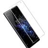 HERCN Sony Xperia XZ2 5.7 3D Vetro Temperato,Ultra Resistente 3D Curvo 9H Durezza Pellicola Protettiva in Vetro Temperato per Sony Xperia XZ2 Smartphone (Trasparente)