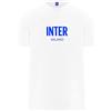 Inter - T-Shirt Collezione 3D Crest, Unisex Adulto, 100% Cotone, Prodotto Ufficiale
