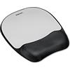 Fellowes Tappetino per mouse in memory foam con poggiapolsi