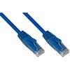 Link LK6AU0025B Cavo Rete CATEGORIA 6A Non SCHERMATO UTP AWG24 Colore Blu HALOGENFREE MT 0,25