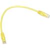 Link LK6AU0025Y Cavo Rete CATEGORIA 6A Non SCHERMATO UTP AWG24 Colore Giallo HALOGENFREE MT 0,25