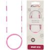 KnitPro KP42102 - Ferri da maglia, circolari, rosa, 100 cm x 2,25 mm