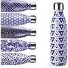 IBILI Borraccia termica symbol blue 500 ml, acciaio inox 18/10, doppia parete, riutilizzabile
