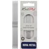 KnitPro - Nova Metal (10 cm x 2,25 mm) Aghi Calzini - 1 unità