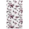 Gardinia Wohnidee Tenda Plissettata con Rose, Montaggio nell'imbotte, Opaco, Tenda a Pacchetto, incl. 4 Supporti e 2 Clip, Bianco/Rosa, 50 x 130 cm (LxH)