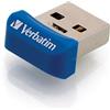 Verbatim 98710 Store 'N' STAY NANO Memoria USB portatile, Blu