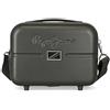Pepe Jeans Borsa da toilette adattabile Pepe Jeans Accent con tracolla nera 29x21x15 cm ABS rigido 9,14 l 0,84 kg