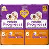 Fater PAMPERS PROGRESSI PANNOLINO EXTRALARGE PACCO DOPPIO 34 PEZZI