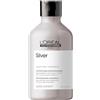 L'Oréal Professionnel Paris Shampoo professionale per capelli grigi e bianchi Silver Serie Expert, Formula neutralizzante anti-giallo, 300 ml