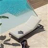 Talenti Lettino da sole Cleo Soft Wood di Talenti