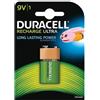 Duracell batterie ricaricabili NiMh 170 mAh 9 V ref 81364739 512310