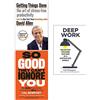 Getting Things Done, So Good They Cant Ignore You, Deep Work 3 Books Collection Set