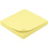WAYTEX 931642 - Blocco di 100 fogli gialli quadrati, 75 x 75 mm, adesivi riposizionabili
