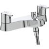 Ideal Standard - Calista, Miscelatore doppio comando per vasca, Cromato