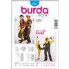 burdastyle Burda B2477 - Cartamodello per Costume da Clown, 19x13 cm