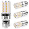 SanGlory Lampadine LED E27 Luce Calda 10W Lampada Led E27 Bianca Calda 2700K, Lampadina E27 Bianco Caldo Attacco Edison E27 LED, 1050LM, Equivalenti a 90W Incandescenza, Angolo 360°, Pacco da 4