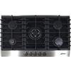 Kaiser Olan Kaiser KCG 9386 Turbo piano cottura da incasso a gas, 90 cm Gas gas/fondo nero in vetro/ceramica / 5 di alta qualità - Bruciatore Wok/ 4,5 KW/metano o gas propano