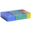 hünersdorff Scatola assortita PS-PREMIUM con 7 scatole di inserimento, stabile per viti e altri piccoli oggetti, inserti rimovibili, 22,5 x 33,5 x 7,3 cm