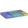 hünersdorff Scatola assortita PS-PREMIUM con 7 scatole di inserimento, stabile per viti e altri piccoli oggetti, inserti rimovibili, 22,5 x 33,5 x 3,2 cm